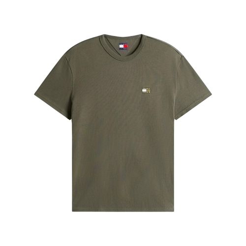 T-shirt T shirt Ref 66593 0H7 Kaki - Tommy Jeans - Modalova