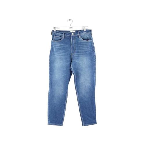 Jeans mom Jean slim High n tight tqper en coton bleu - Frame - Modalova