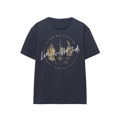 T-shirt Disney Long Live The Jedi - Disney - Modalova