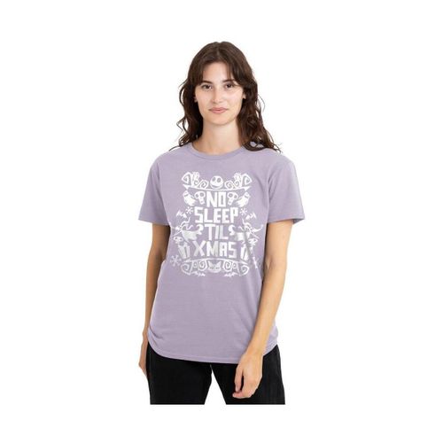 T-shirt No Sleep Till Xmas - Nightmare Before Christmas - Modalova