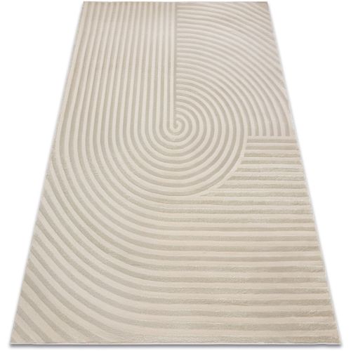 Tapis Tapis BALANCE 1921 taupe - Géométrique, structur 140x190 cm - Rugsx - Modalova
