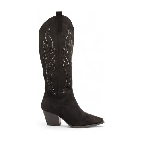 Bottes à talon Bottes, cuissardes - Noir - La Modeuse - Modalova