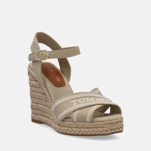 Sandales compensées HILFIGER SANDALI CON ZEPPA - Tommy Hilfiger - Modalova