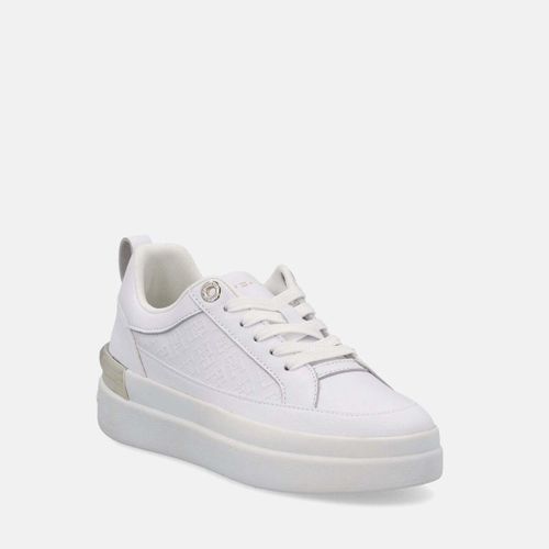 Baskets basses HILFIGER LUX COURT MONOGRAM - Tommy Hilfiger - Modalova