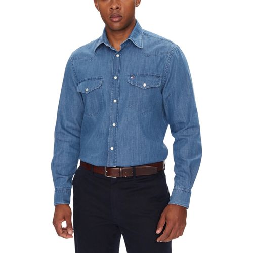 Chemise LIGHTWEIGHT DENIM WE MW0MW39429 - Tommy Hilfiger - Modalova