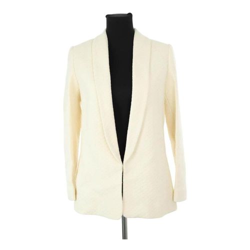 Veste Blazer Sarina en coton écru - Sézane - Modalova