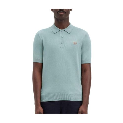 Polo Fred Perry Cotton Kitted Shirt - Fred Perry - Modalova