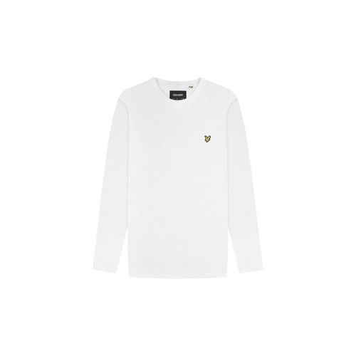 T-shirt T-Shirt Manche Longue Blanc PLAIN LONG SLEEVE - Lyle & Scott - Modalova