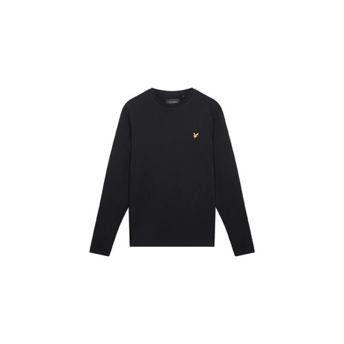 T-shirt T-Shirt Manche Longue Noir PLAIN LONG SLEEVE - Lyle & Scott - Modalova
