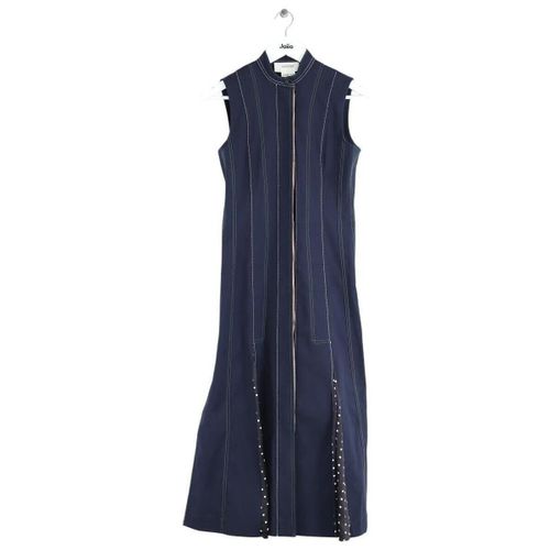 Robe Robe en coton bleue marine - Sportmax - Modalova