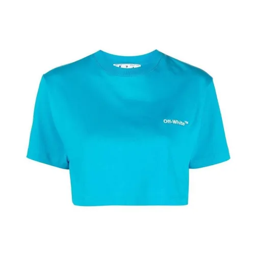 T-shirt Off-White Helvetica - Off-White - Modalova