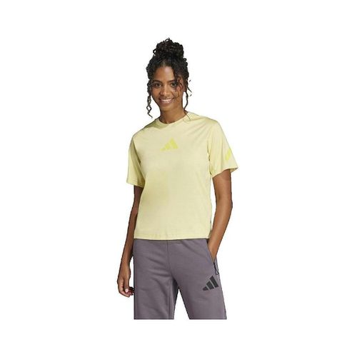 T-shirt T-shirt Z.N.E manches courtes jaune - adidas - Modalova