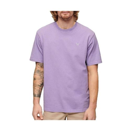 T-shirt T-shirt Vintage Mark coupe ample violet - Superdry - Modalova