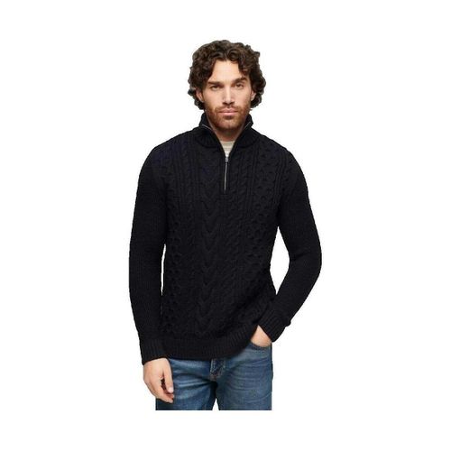 Pull Pull Jacob Cable demi-zip - Superdry - Modalova