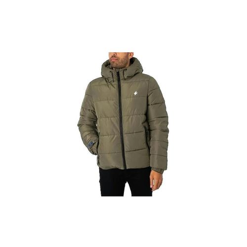 Doudounes Doudoune Sports avec capuche vert olive poudré - Superdry - Modalova