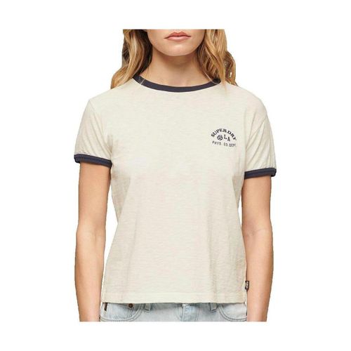 T-shirt T-shirt Athletic Essentials Beach Graphic Ringer - Superdry - Modalova