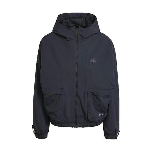 Blouson Veste City Escape coupe-vent ample avec capuche - adidas - Modalova
