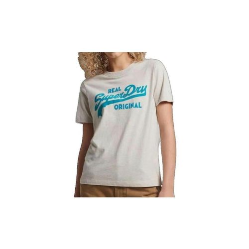 T-shirt T-shirt Vl Scripted Coll - Superdry - Modalova