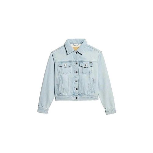 Veste Veste camionneur en jean brodé - Superdry - Modalova