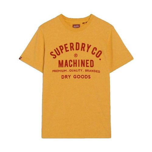 T-shirt T-shirt Workwear Flock Graphic Jaune - Superdry - Modalova