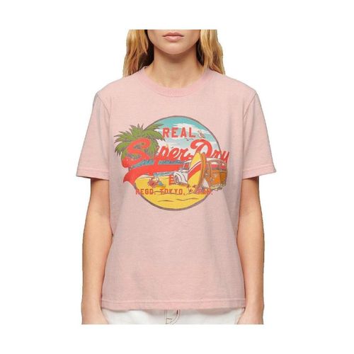 T-shirt Superdry T-shirt LA Graphic - Superdry - Modalova