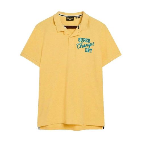 Polo Polo manches courtes Vintage Superstate jaune - Superdry - Modalova