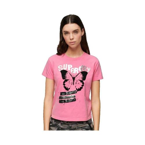 T-shirt Superdry T-shirt Lo-fi Rock - Superdry - Modalova