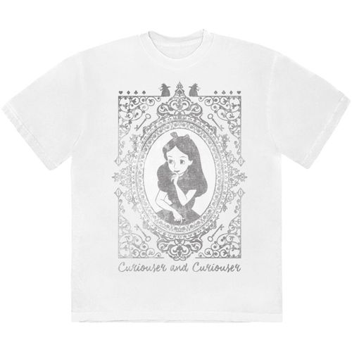 T-shirt Curiouser Curiouser - Dessins Animés - Modalova