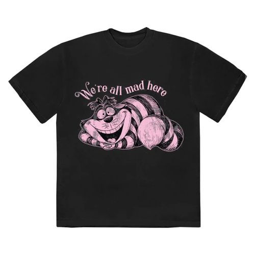 T-shirt We're All Mad Here - Dessins Animés - Modalova