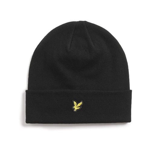 Bonnet HE2313A COTTON BEANIE-Z865 JET BLACK - Lyle & Scott - Modalova