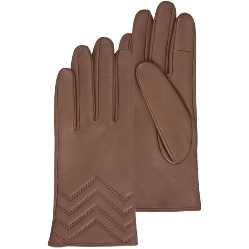 Gants Gants Cuir d'agneau Cognac surpiqûres - Isotoner - Modalova