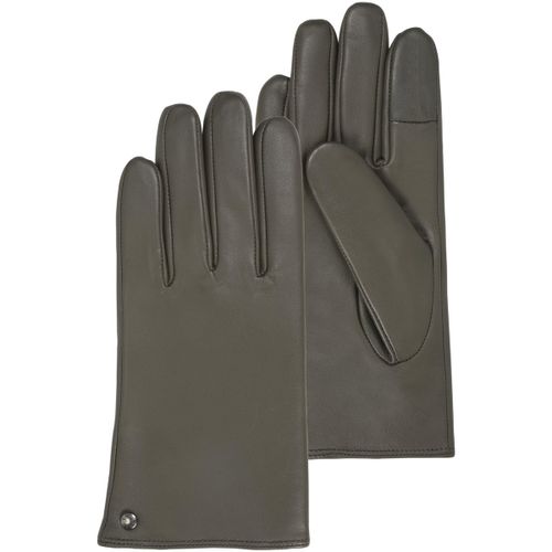 Gants Gants tactiles Cuir Chaud Kaki - Isotoner - Modalova
