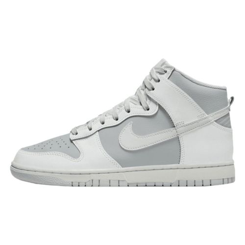 Baskets montantes Dunk High Retro Grey White - Nike - Modalova