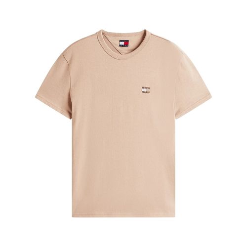 T-shirt T shirt Ref 66287 0HD Taupe - Tommy Jeans - Modalova