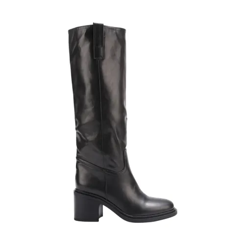 Bottes à talon Bottes, cuissardes - Noir - La Modeuse - Modalova