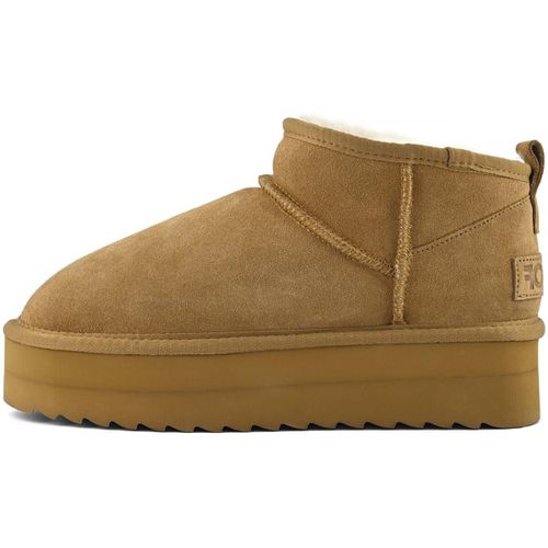Bottes neige Platform Sheepskin Suede Boot - Colors of California - Modalova