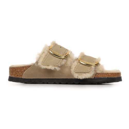 Mules Arizona Oiled Leather Big Buckle Shearling - BIRKENSTOCK - Modalova