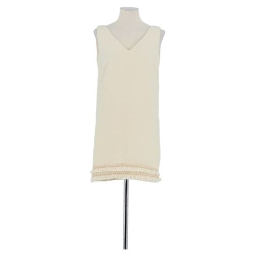 Robe courte Robe en coton beige - Sézane - Modalova