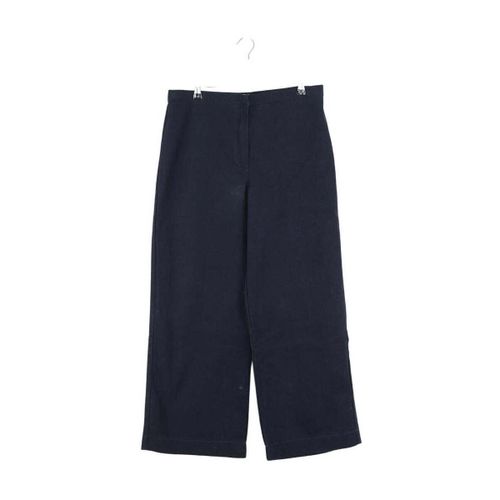 Pantalon Pantalon large en coton bleu marine - Sessun - Modalova