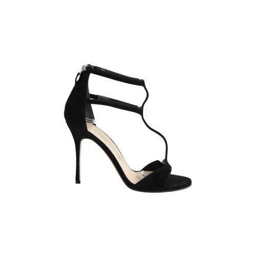 Chaussures escarpins Talons Cellin en daim noirs - Manolo Blahnik - Modalova