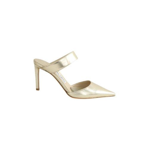 Chaussures escarpins Talons en cuir dorés - Jimmy Choo - Modalova