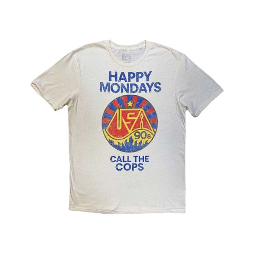 T-shirt Happy Mondays Call The Cops - Happy Mondays - Modalova