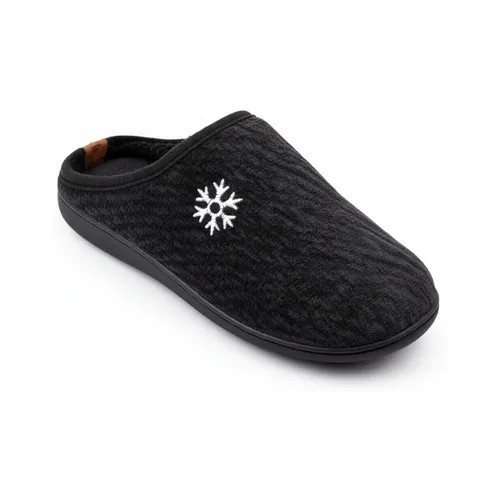 Chaussons Mules hiver fourrées NU10927 NOIR - Ozabi - Modalova