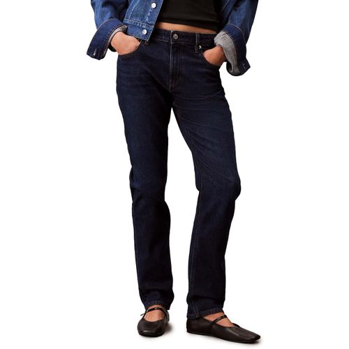 Jeans Mid Rise Slim e O - Calvin Klein Jeans - Modalova