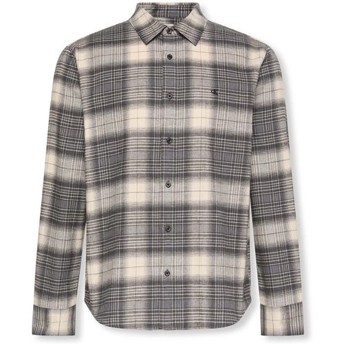 Chemise Ls Brushed Plaid Eas - Calvin Klein Jeans - Modalova