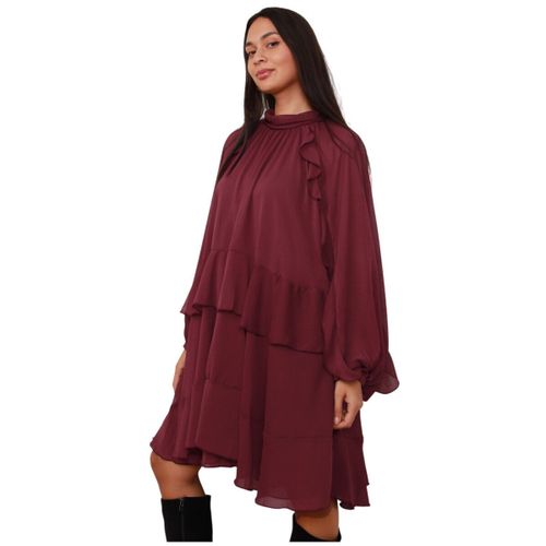 Robe courte Robes - Bordeaux - La Modeuse - Modalova