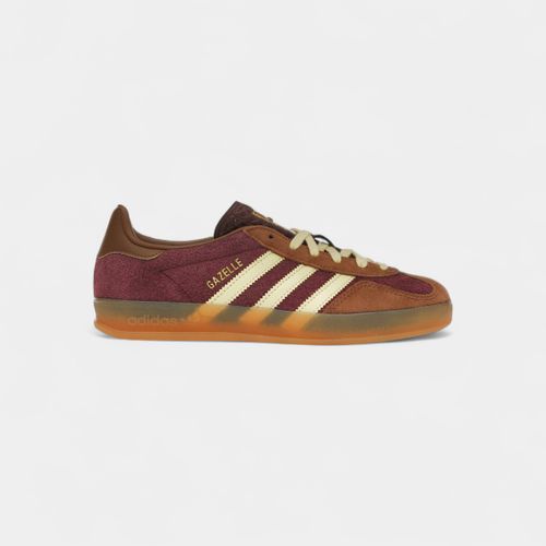 Baskets basses Gazelle Indoor Maroon Almost Yellow - adidas - Modalova
