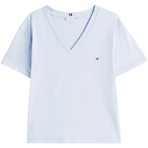 T-shirt SLUB MDRN V-NK SS T- WW0WW43901 - Tommy Hilfiger - Modalova