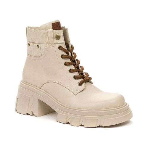 Bottines beige casual closed booties - Keddo - Modalova
