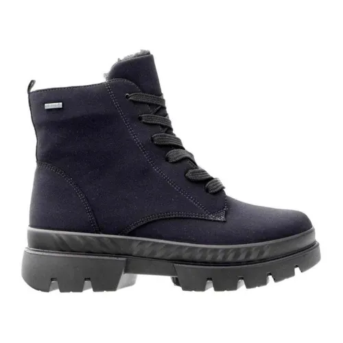 Bottines Mood Women's Navy Warm Lined Ankle Boots - Ara - Modalova